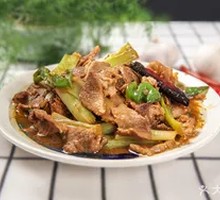 Stir-Fried Lamb Strips