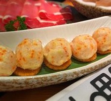 Cheese Fish Roe Shrimp Balls