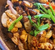 Stir-fried Blood Sausage