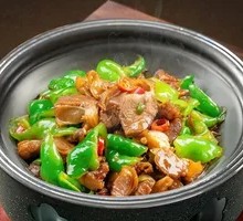 Bell Pepper Beef Heart Stir-fry