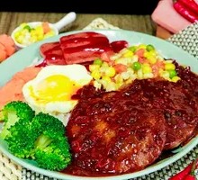 Korean-style Braised Meat Rice