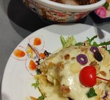 Hot Spring Egg Mashed Potato Salad