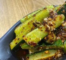 Spicy Cucumber Strips