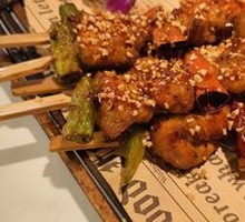 Malay Satay Fruit and Pepper Skewers