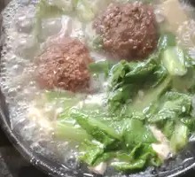 Pork Meatball Sour Cabbage Frozen Tofu