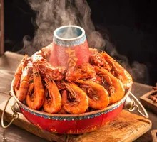 Pork Ribs, Shrimp, and Chicken