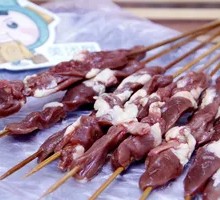 Chicken Heart Skewers