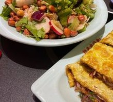 Grilled Cold Noodles with Egg