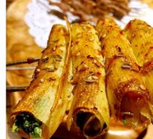 Stuffed Tofu Skin Rolls