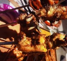 Chicken Gizzard Skewers