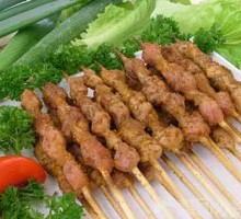 Grilled Lamb Chops Skewers