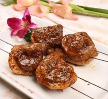 Charcoal-Grilled Lamb Kidneys