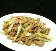 Stir-Fried Lamb Strips