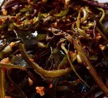 Thin seaweed strips