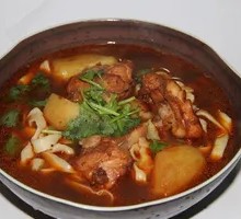 Braised Chicken Noodles