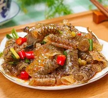 Sichuan-style Pickled Pepper Fish Skin