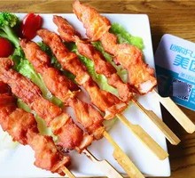 Fried Pork Skewers