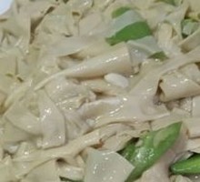 Fried Tofu Sheets with Green Chili