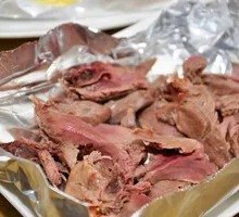 Aluminum-Wrapped Pork Heart