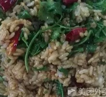 Spicy Shredded Pork Fried Rice