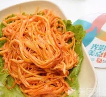 Spicy Oil Enoki Mushrooms