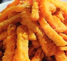 Egg Yolk Baked Pumpkin