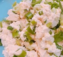 Scallion Tofu Salad