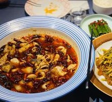 Lungjiang Sesame Sauce Stir-Fried Meat and Rice Noodles