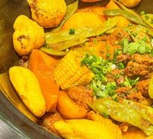 Stewed Pork Ribs with Green Beans