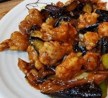 Braised Pork and Eggplant