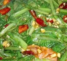 Bacon and Chinese Cabbage Dry Pot