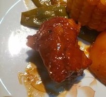 Stewed Pork Ribs in Iron Pot