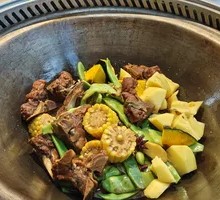 Pork Rib and Green Bean Pot