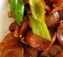 Stir-fried Bell Pepper with Sausage