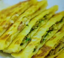 Garlic Shoot Pork Pie