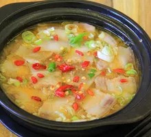 Sour Cabbage and Pork Hot Pot