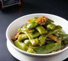 Braised Pork Belly with String Beans