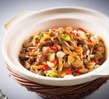 Ginseng Mushroom and Pig Tripe Stew