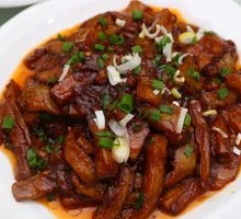 Braised Eggplant with Sauce