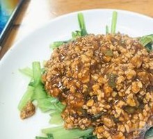 Minced Pork with Baby Bok Choy