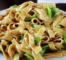 Spicy Pepper and Dried Tofu