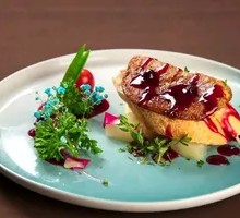 Blueberry Foie Gras