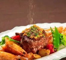 Angus Filet Steak with Shrimp