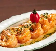 Herb Shrimp with Butter Sauce