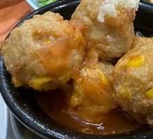 Canned Corn Meatballs