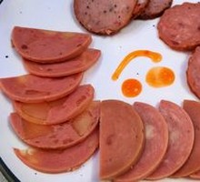 Russian Cold Cut Smoked Sausage Platter