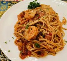 Tomato and Shrimp Pasta