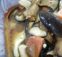 Shiitake Mushroom and Pork Slices