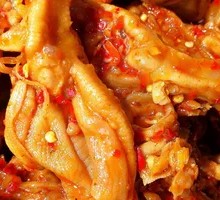 Spicy and Sour Boneless Duck Feet
