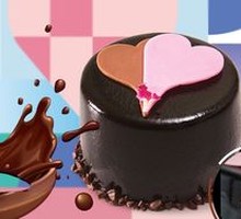 Love Chocolate Flow Cake